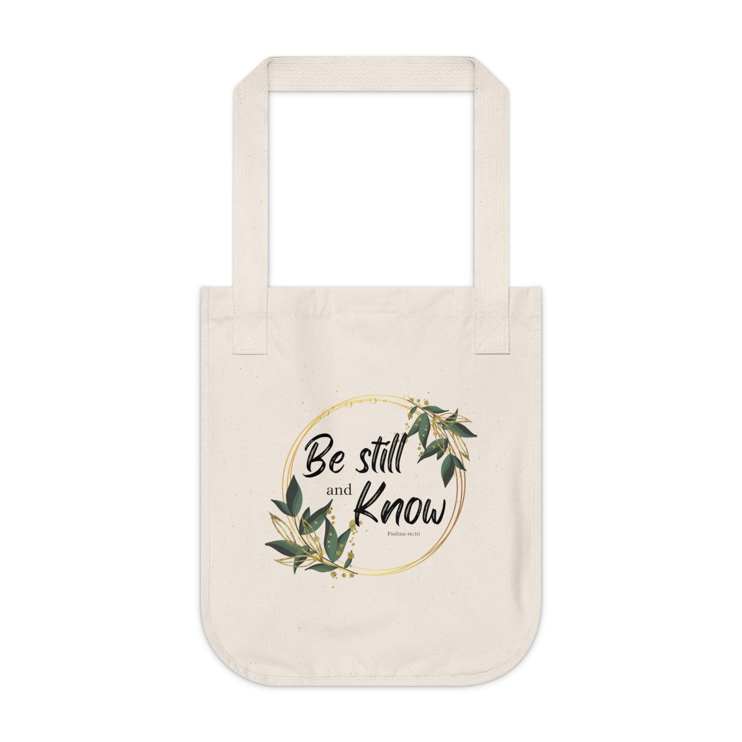 Organic Canvas Tote Bag