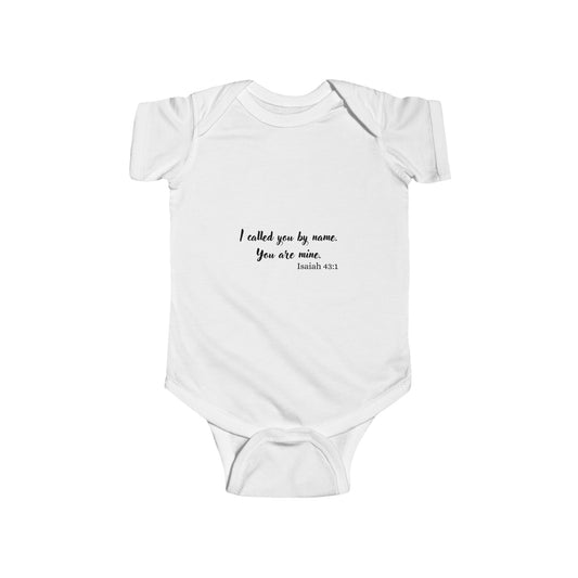 Infant Fine Jersey Bodysuit