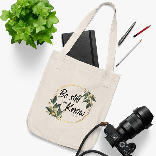 Organic Canvas Tote Bag