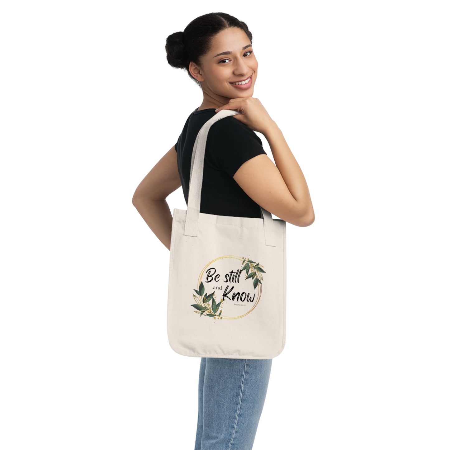 Organic Canvas Tote Bag